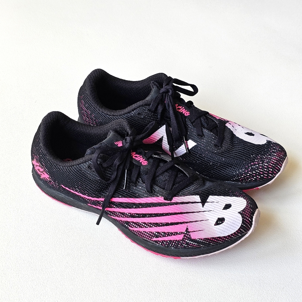 New Balance XC Seven v3 Spike Track Shoes Women’s 8 Black Pink Racing WXCS7CP3